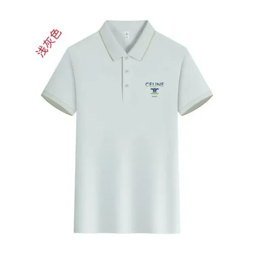 Wholesale Celine T-Shirts Short Sleeved For Men #1429190 $42.00 USD, Wholesale Quality Replica Celine T-Shirts