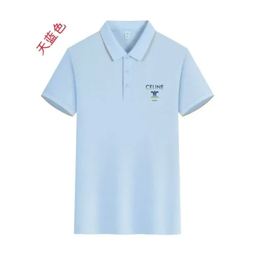 Wholesale Celine T-Shirts Short Sleeved For Men #1429191 $42.00 USD, Wholesale Quality Replica Celine T-Shirts
