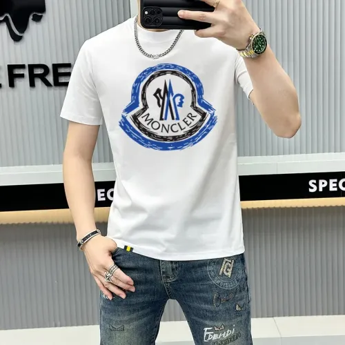 Wholesale Moncler T-Shirts Short Sleeved For Men #1429237 $40.00 USD, Wholesale Quality Replica Moncler T-Shirts