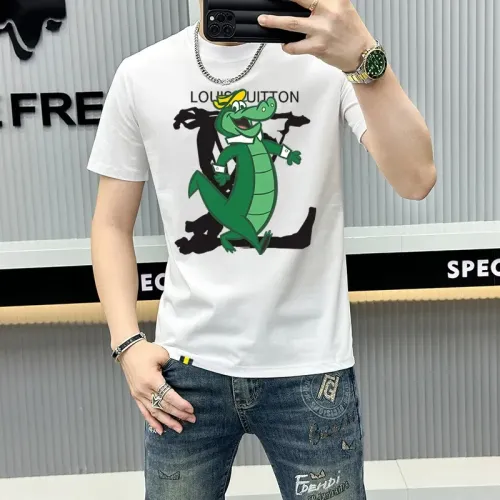 Wholesale Louis Vuitton LV T-Shirts Short Sleeved For Men #1429247 $40.00 USD, Wholesale Quality Replica Louis Vuitton LV T-Shirts