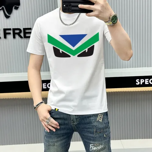 Wholesale Fendi T-Shirts Short Sleeved For Men #1429249 $40.00 USD, Wholesale Quality Replica Fendi T-Shirts