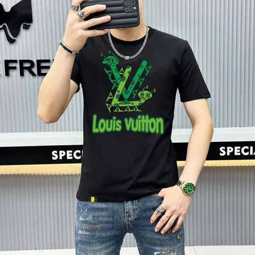 Wholesale Louis Vuitton LV T-Shirts Short Sleeved For Men #1429254 $40.00 USD, Wholesale Quality Replica Louis Vuitton LV T-Shirts