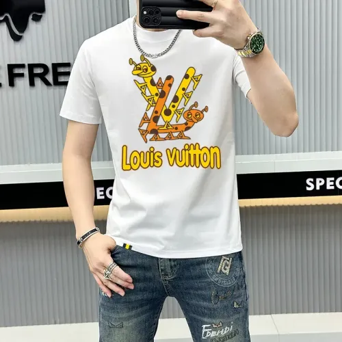 Wholesale Louis Vuitton LV T-Shirts Short Sleeved For Men #1429255 $40.00 USD, Wholesale Quality Replica Louis Vuitton LV T-Shirts