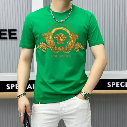 Wholesale Versace T-Shirts Short Sleeved For Men #1429266 $40.00 USD, Wholesale Quality Replica Versace T-Shirts