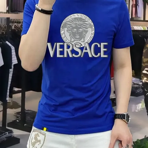 Wholesale Versace T-Shirts Short Sleeved For Men #1429271 $40.00 USD, Wholesale Quality Replica Versace T-Shirts