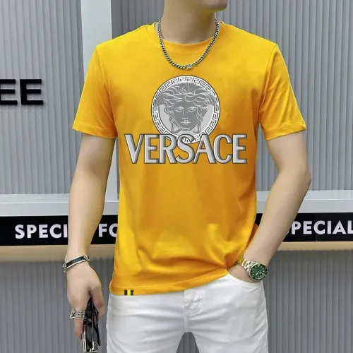 Wholesale Versace T-Shirts Short Sleeved For Men #1429274 $40.00 USD, Wholesale Quality Replica Versace T-Shirts