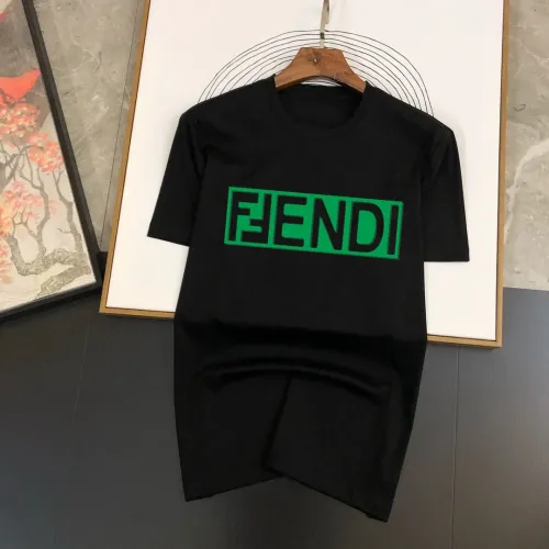 Wholesale Fendi T-Shirts Short Sleeved For Men #1429291 $40.00 USD, Wholesale Quality Replica Fendi T-Shirts