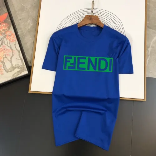 Wholesale Fendi T-Shirts Short Sleeved For Men #1429292 $40.00 USD, Wholesale Quality Replica Fendi T-Shirts