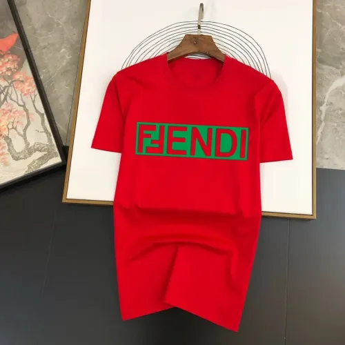 Wholesale Fendi T-Shirts Short Sleeved For Men #1429293 $40.00 USD, Wholesale Quality Replica Fendi T-Shirts