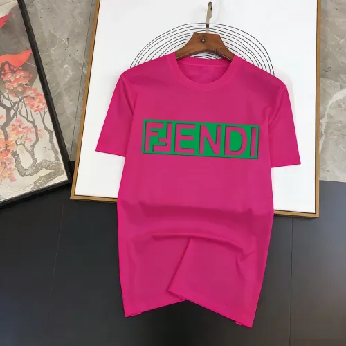 Wholesale Fendi T-Shirts Short Sleeved For Men #1429294 $40.00 USD, Wholesale Quality Replica Fendi T-Shirts