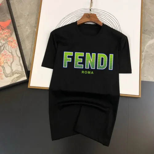 Wholesale Fendi T-Shirts Short Sleeved For Men #1429305 $40.00 USD, Wholesale Quality Replica Fendi T-Shirts
