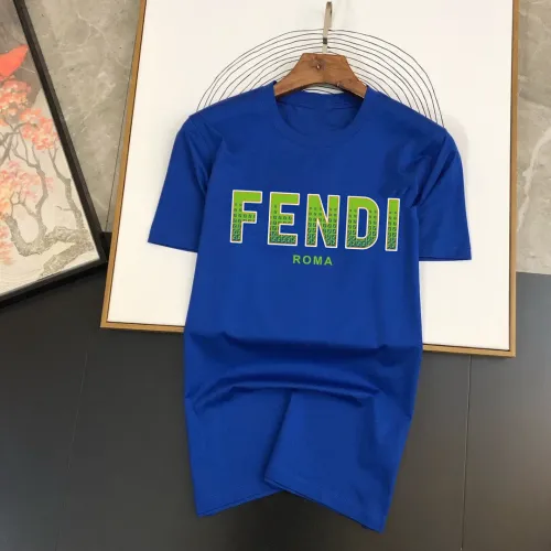 Wholesale Fendi T-Shirts Short Sleeved For Men #1429306 $40.00 USD, Wholesale Quality Replica Fendi T-Shirts