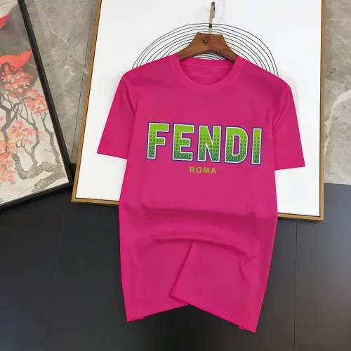 Wholesale Fendi T-Shirts Short Sleeved For Men #1429308 $40.00 USD, Wholesale Quality Replica Fendi T-Shirts