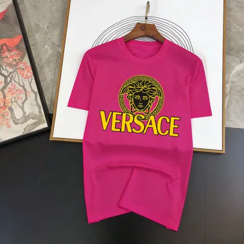 Wholesale Versace T-Shirts Short Sleeved For Men #1429332 $40.00 USD, Wholesale Quality Replica Versace T-Shirts