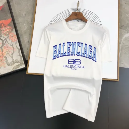 Wholesale Balenciaga T-Shirts Short Sleeved For Men #1429358 $40.00 USD, Wholesale Quality Replica Balenciaga T-Shirts