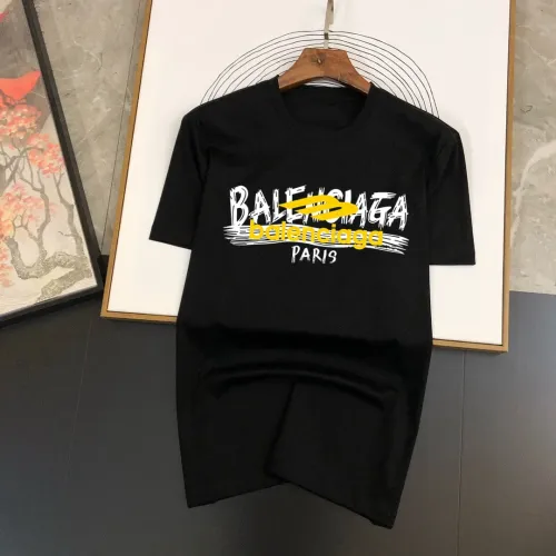 Wholesale Balenciaga T-Shirts Short Sleeved For Men #1429365 $40.00 USD, Wholesale Quality Replica Balenciaga T-Shirts
