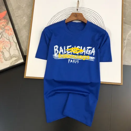 Wholesale Balenciaga T-Shirts Short Sleeved For Men #1429366 $40.00 USD, Wholesale Quality Replica Balenciaga T-Shirts