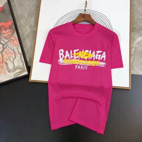 Wholesale Balenciaga T-Shirts Short Sleeved For Men #1429368 $40.00 USD, Wholesale Quality Replica Balenciaga T-Shirts