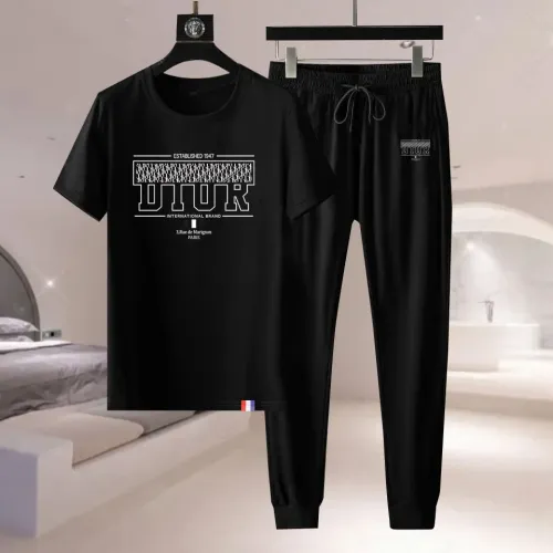 Wholesale Christian Dior Tracksuits Short Sleeved For Men #1429389 $76.00 USD, Wholesale Quality Replica Christian Dior Tracksuits