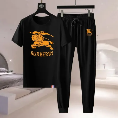 Wholesale Burberry Tracksuits Short Sleeved For Men #1429403 $76.00 USD, Wholesale Quality Replica Burberry Tracksuits
