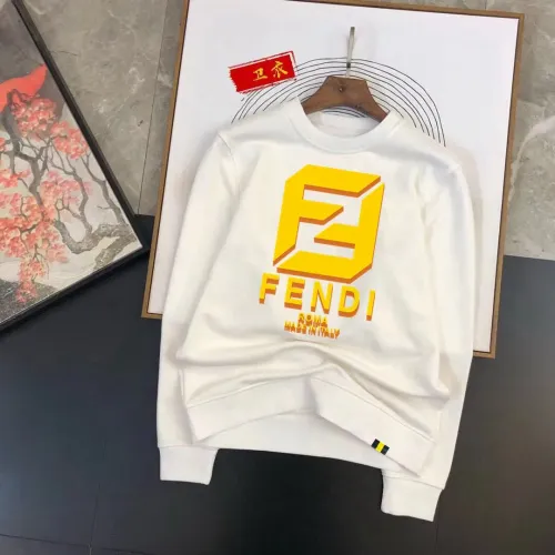 Wholesale Fendi Hoodies Long Sleeved For Men #1429405 $48.00 USD, Wholesale Quality Replica Fendi Hoodies