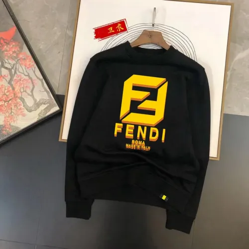 Wholesale Fendi Hoodies Long Sleeved For Men #1429406 $48.00 USD, Wholesale Quality Replica Fendi Hoodies