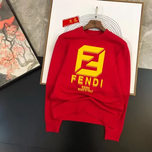 Wholesale Fendi Hoodies Long Sleeved For Men #1429409 $48.00 USD, Wholesale Quality Replica Fendi Hoodies