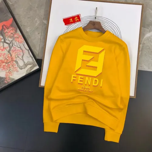 Wholesale Fendi Hoodies Long Sleeved For Men #1429410 $48.00 USD, Wholesale Quality Replica Fendi Hoodies