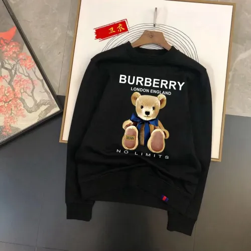 Wholesale Burberry Hoodies Long Sleeved For Men #1429418 $48.00 USD, Wholesale Quality Replica Burberry Hoodies