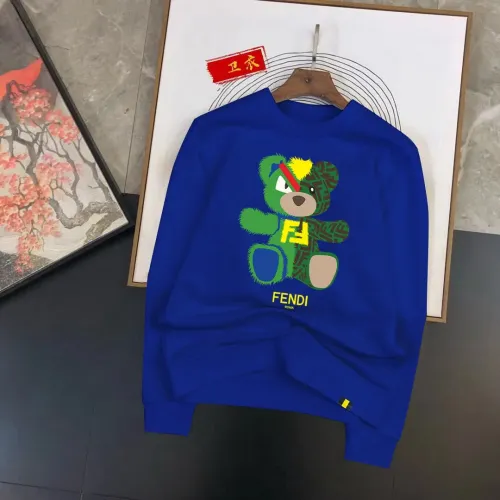 Wholesale Fendi Hoodies Long Sleeved For Men #1429431 $48.00 USD, Wholesale Quality Replica Fendi Hoodies
