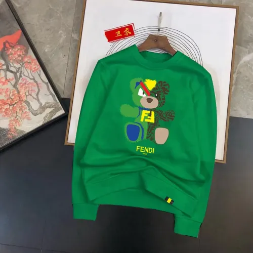 Wholesale Fendi Hoodies Long Sleeved For Men #1429432 $48.00 USD, Wholesale Quality Replica Fendi Hoodies