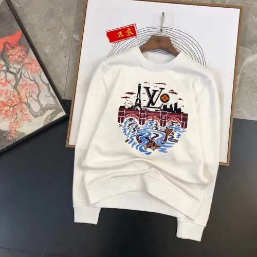 Wholesale Louis Vuitton LV Hoodies Long Sleeved For Men #1429440 $48.00 USD, Wholesale Quality Replica Louis Vuitton LV Hoodies