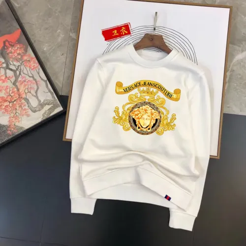 Wholesale Versace Hoodies Long Sleeved For Men #1429452 $48.00 USD, Wholesale Quality Replica Versace Hoodies