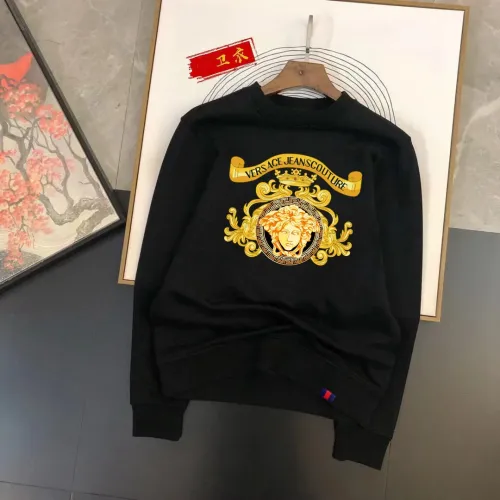 Wholesale Versace Hoodies Long Sleeved For Men #1429453 $48.00 USD, Wholesale Quality Replica Versace Hoodies