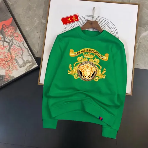 Wholesale Versace Hoodies Long Sleeved For Men #1429454 $48.00 USD, Wholesale Quality Replica Versace Hoodies