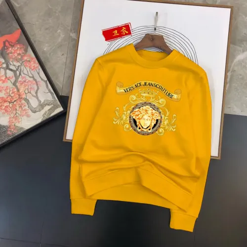 Wholesale Versace Hoodies Long Sleeved For Men #1429456 $48.00 USD, Wholesale Quality Replica Versace Hoodies