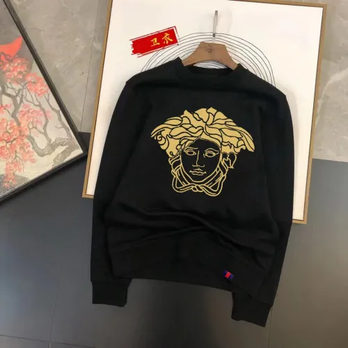 Wholesale Versace Hoodies Long Sleeved For Men #1429471 $48.00 USD, Wholesale Quality Replica Versace Hoodies