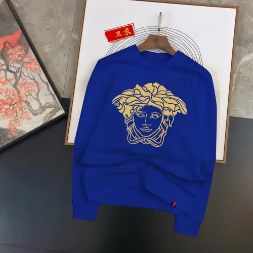 Wholesale Versace Hoodies Long Sleeved For Men #1429472 $48.00 USD, Wholesale Quality Replica Versace Hoodies