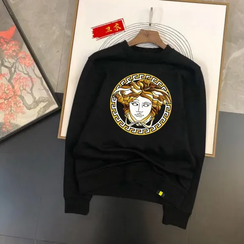 Wholesale Versace Hoodies Long Sleeved For Men #1429476 $48.00 USD, Wholesale Quality Replica Versace Hoodies