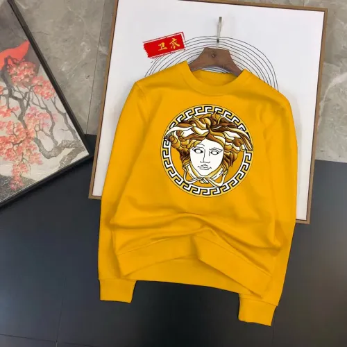 Wholesale Versace Hoodies Long Sleeved For Men #1429480 $48.00 USD, Wholesale Quality Replica Versace Hoodies