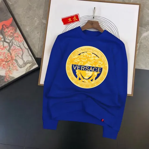 Wholesale Versace Hoodies Long Sleeved For Men #1429483 $48.00 USD, Wholesale Quality Replica Versace Hoodies
