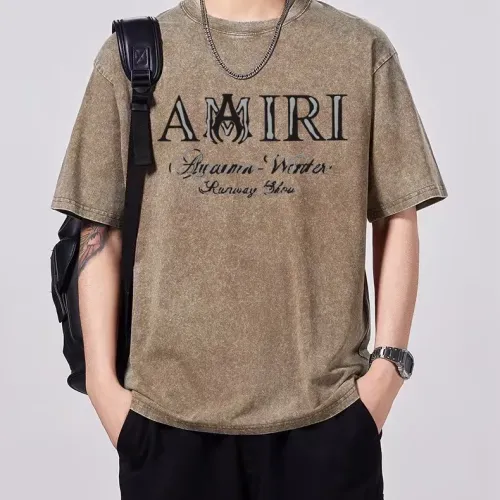 Wholesale Amiri T-Shirts Short Sleeved For Men #1429498 $45.00 USD, Wholesale Quality Replica Amiri T-Shirts