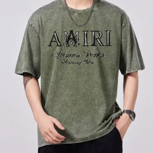 Wholesale Amiri T-Shirts Short Sleeved For Men #1429500 $45.00 USD, Wholesale Quality Replica Amiri T-Shirts