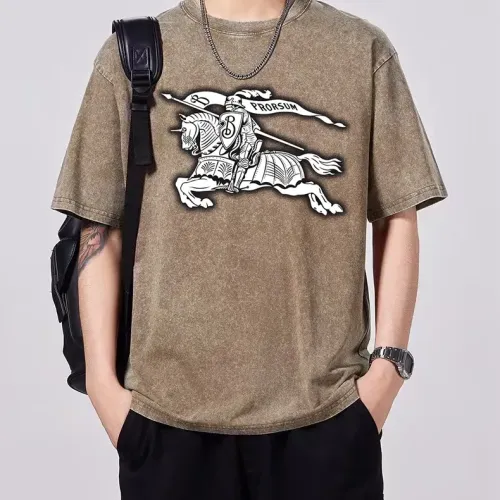 Wholesale Burberry T-Shirts Short Sleeved For Men #1429515 $45.00 USD, Wholesale Quality Replica Burberry T-Shirts