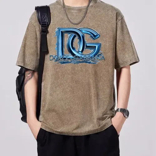 Wholesale Dolce &amp; Gabbana D&amp;G T-Shirts Short Sleeved For Men #1429523 $45.00 USD, Wholesale Quality Replica Dolce &amp; Gabbana D&amp;G T-Shirts