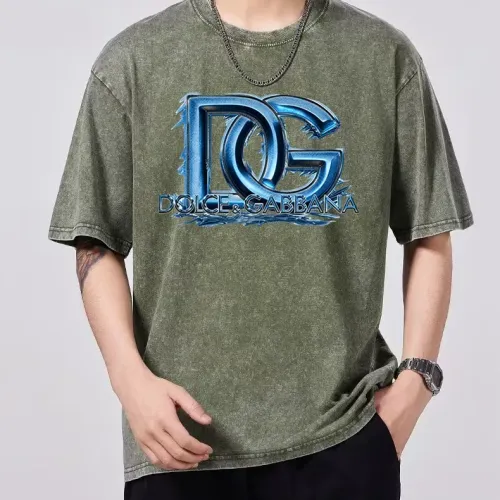 Wholesale Dolce &amp; Gabbana D&amp;G T-Shirts Short Sleeved For Men #1429524 $45.00 USD, Wholesale Quality Replica Dolce &amp; Gabbana D&amp;G T-Shirts