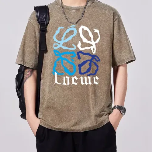 Wholesale LOEWE T-Shirts Short Sleeved For Men #1429527 $45.00 USD, Wholesale Quality Replica LOEWE T-Shirts