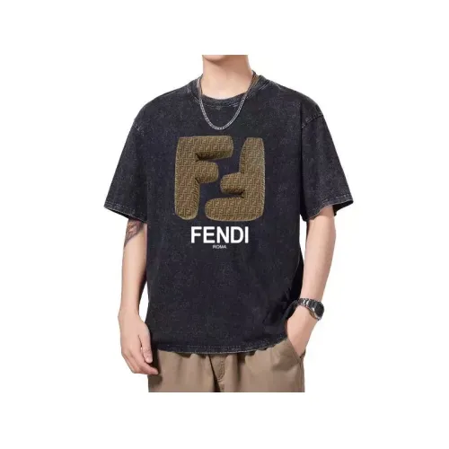 Wholesale Fendi T-Shirts Short Sleeved For Men #1429546 $45.00 USD, Wholesale Quality Replica Fendi T-Shirts