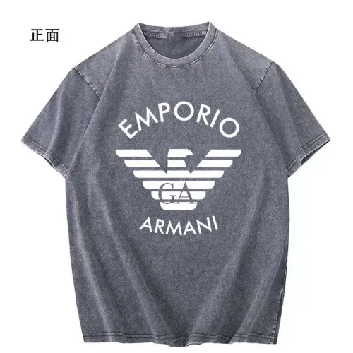 Wholesale Armani T-Shirts Short Sleeved For Men #1429547 $45.00 USD, Wholesale Quality Replica Armani T-Shirts