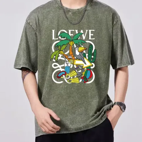 Wholesale LOEWE T-Shirts Short Sleeved For Men #1429565 $45.00 USD, Wholesale Quality Replica LOEWE T-Shirts